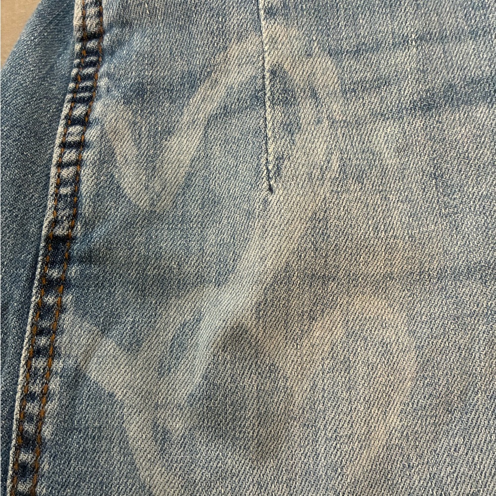 Kenna Mid-Rise Heritage Barrel Jeans - HEART edition by Pilcro. size 27 - Picture 9 of 14